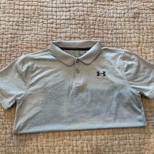 Under Armour Gray Performance golf Shirt XL